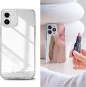 Coque Selencia adaptée à l' iPhone 12 - Selencia Mirror Backcover - Argent
