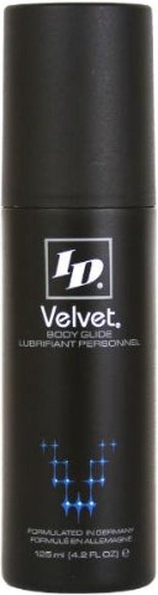ID Velvet - super silicone glijmiddel - 30 ml.
