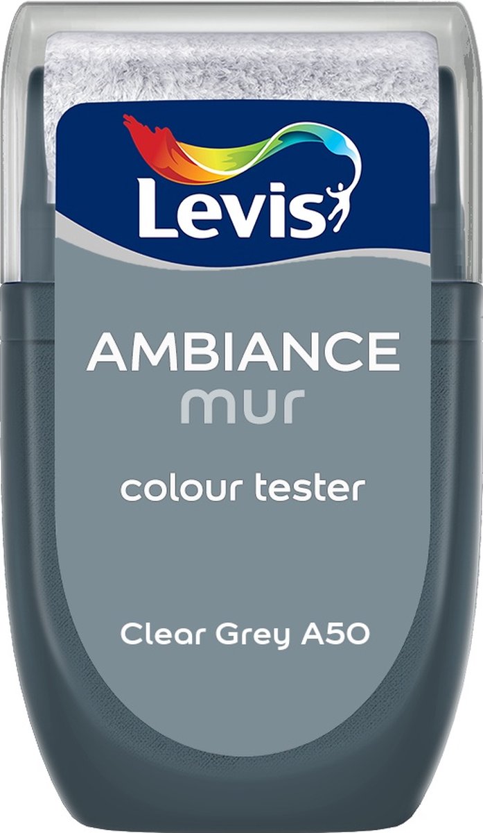 Levis - Muurverf Kleurtester Mat Mix - Clear Grey A50 - 30 ML