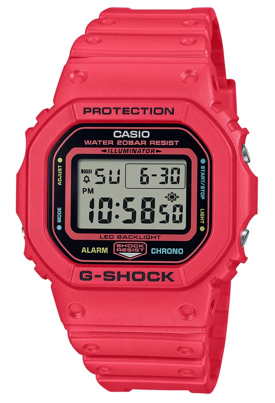 Casio G-Shock Uomo Orologio Quarzo Analogico-Digitale - Resistente Acqua 200m, Minerale Antigraffio, Resina, Design Casual