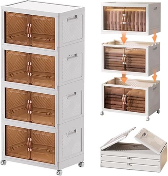 linqin Slaapkamer Opbergdoos met Handvat Opslag Containers linqin Slaapkamer Opbergdoos met Handvat Opslag Containers