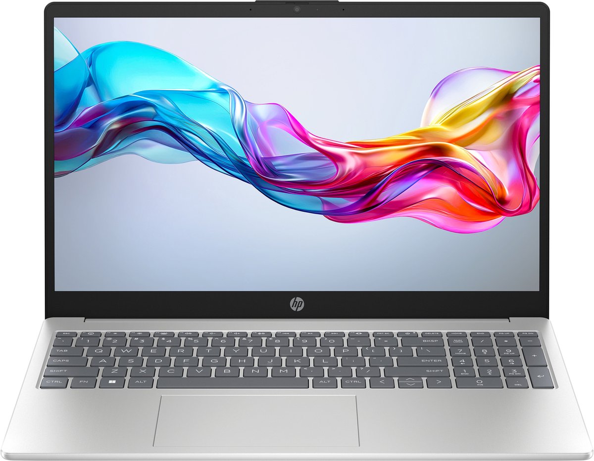 HP 15-fd0703nd - Laptop - 15.6 Inch - Intel N100 - 4GB/128GB - Inclusief 1 jaar Office - Windows 11 S Mode