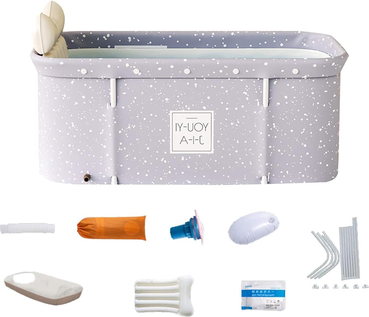 Goedkoopste Opvouwbare badkuipset - Volwassenen badkuip - Temperatuurbehoud - Aparte SPA - Familiebadkamer - Warm bad ijsbad - 120 x 55 x 50 cm bath bucket