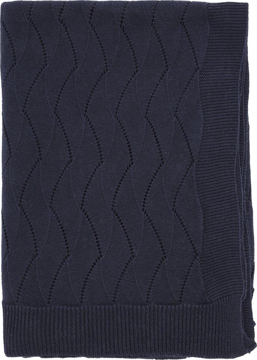 Södahl Gentle Plaid 130 x 170 cm Navy blue