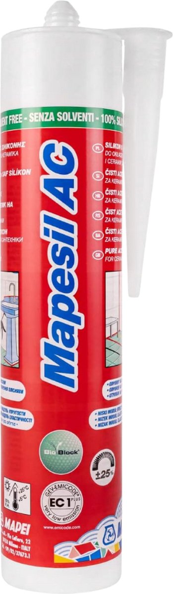Mapei Mapesil AC | siliconenkit