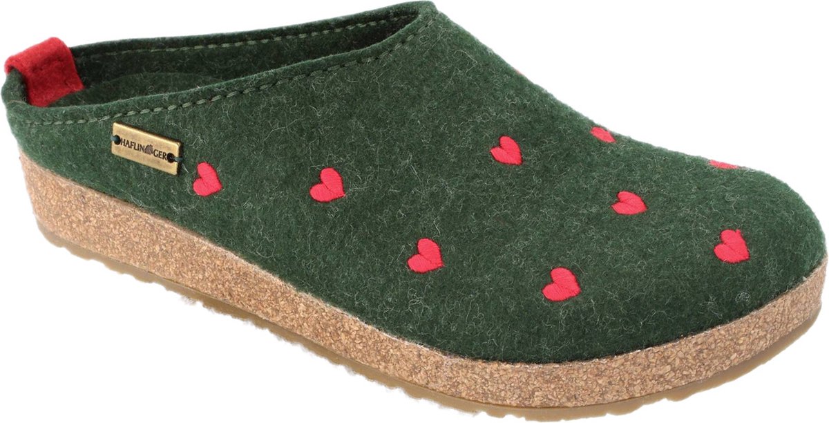 Haflinger Dames en Heren clogs Grizzly Cuoricini