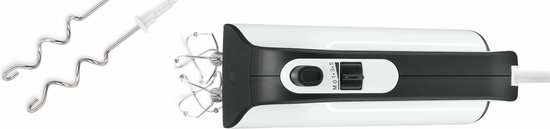 Bosch MFQ 4020 - Handmixer - 450 W- Zwart - Wit van Bosch — afbeelding 3