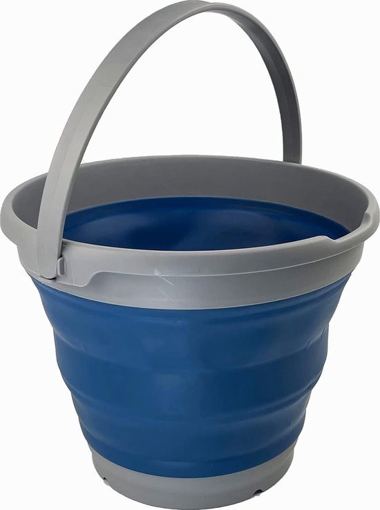 Naturehike Opvouwbare wateremmer, 20 l draagbare opvouwbare wastafel, ruimtebesparende waterdrager, opslag voor kamperen, reizen, wandelen, tuin (groen, 10L