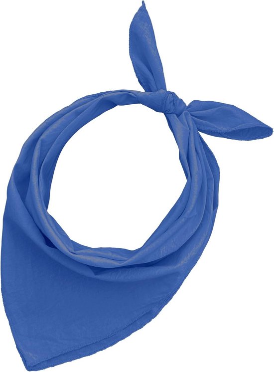 Bandana 100% katoen set 3/5/10 voor dames heren kinderen unisex effen en/of paisley patroon COD. A644 (set 10 stuks, effen, roze