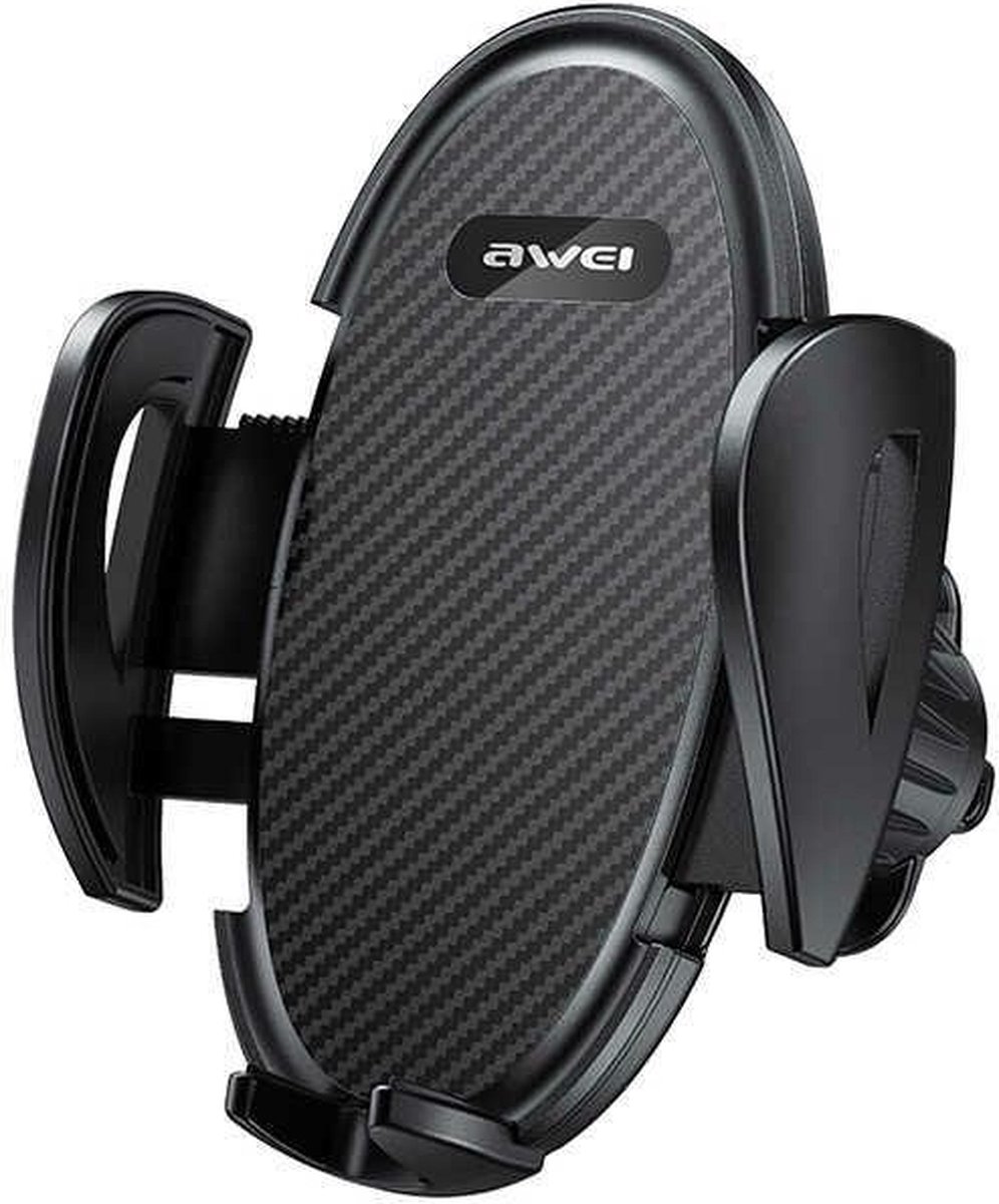 AWEI X38 autohouder voor ventilatierooster zwart/zwart