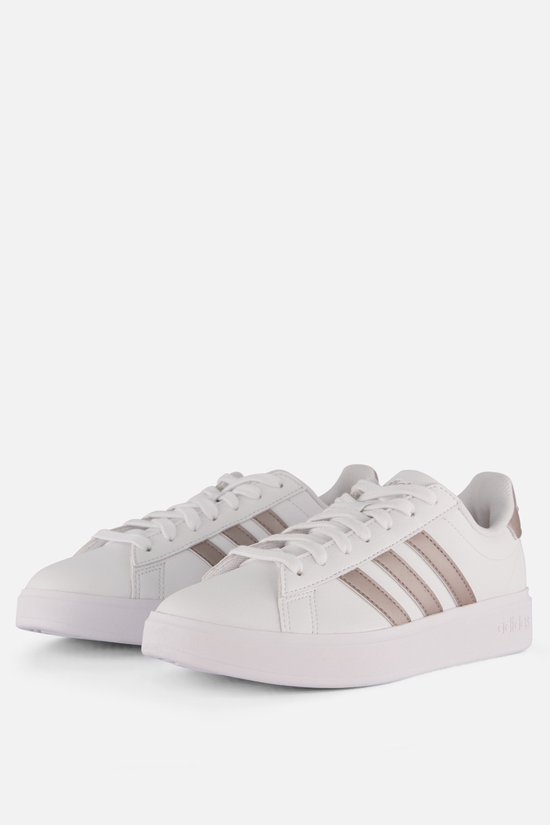 adidas Sportswear Grand Court Cloudfoam Lifestyle Court Comfort Schoenen - Unisex - Wit- 38