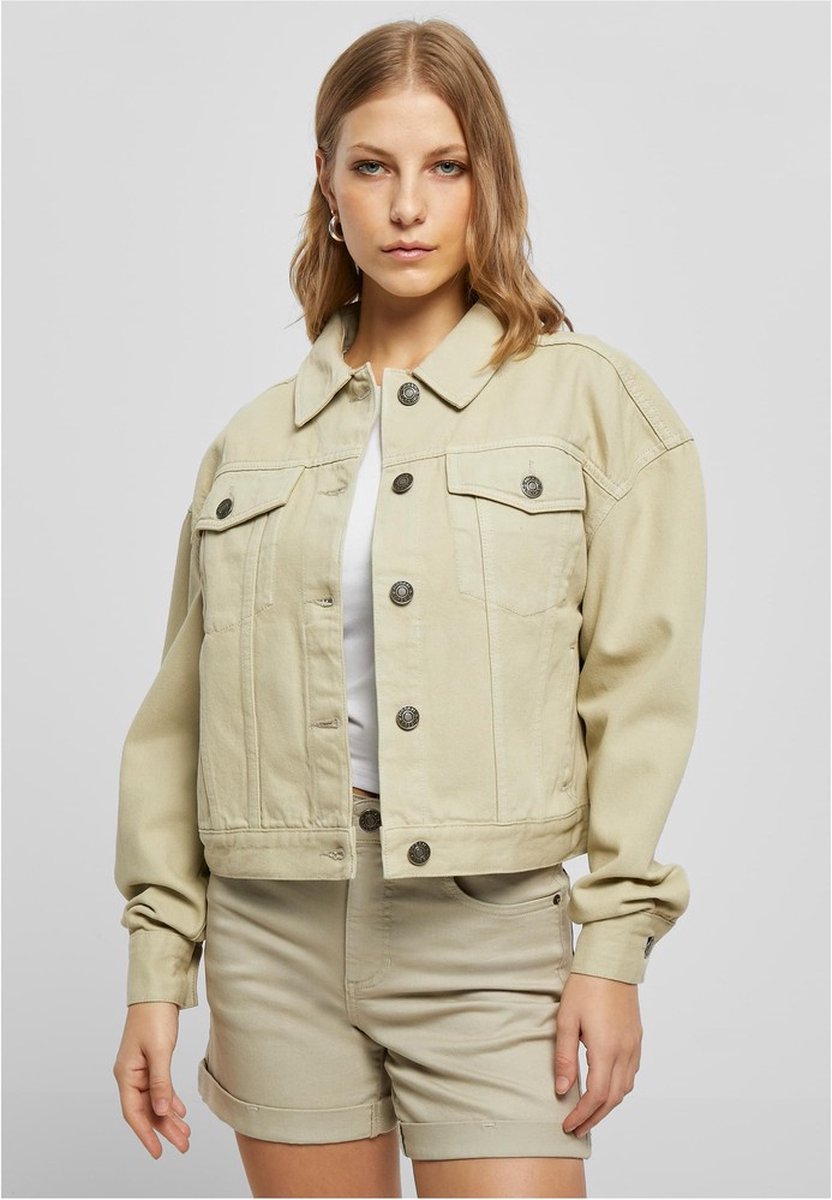 Urban Classics Oversized Colored Jacket M Groen