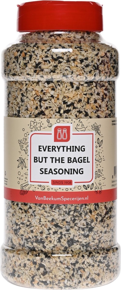 Goedkoopste Van Beekum Specerijen - Everything But The Bagel Seasoning - Strooibus 570 gram
