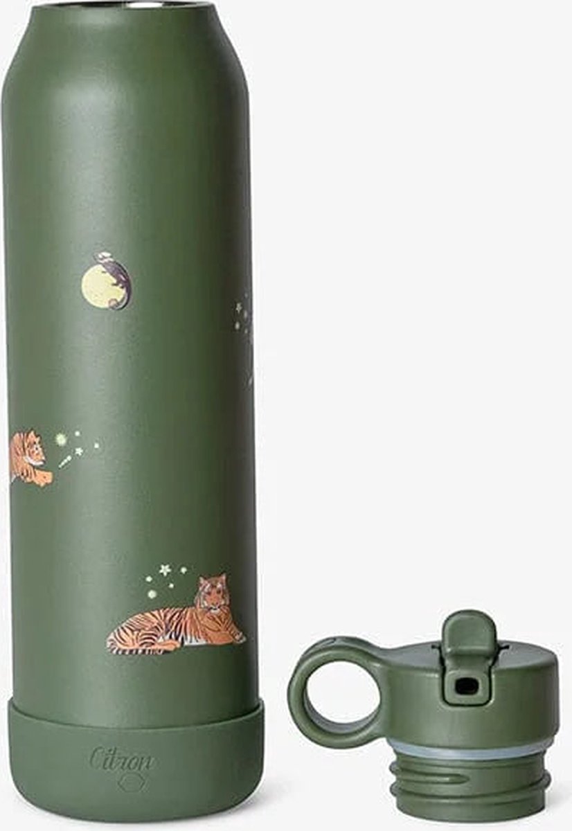Citron Thermo Drinkfles - 500ml - Ø6xH24cm - Tiger