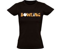 Bowling Dames T-shirt - bowlen - sport - bowlingbaan - bowlingbal