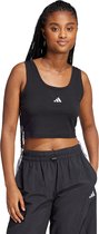 Adidas Sportswear Essentials Small Logo Katoenen Lifestyle Tanktop - Dames - Zwart