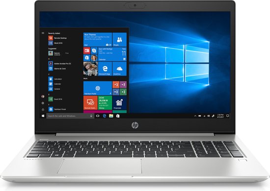 HP Probook 450 G7 - Zakelijke laptop - 15.6 inch - Intel Core i5-10210U - 8 GB RAM, 256 GB SSD - 4G LTE - Windows 10 Pro
