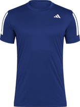 Adidas Performance Club Tennis Climacool 3-Stripes T-Shirt - Heren - Blauw