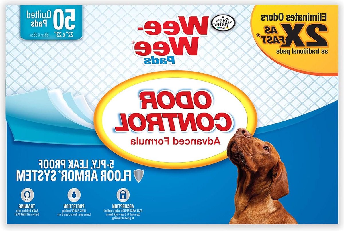 Puppy Training Pee Pads 22 x 23 Standaard Grootte Odor Control Pads 50-Graaf