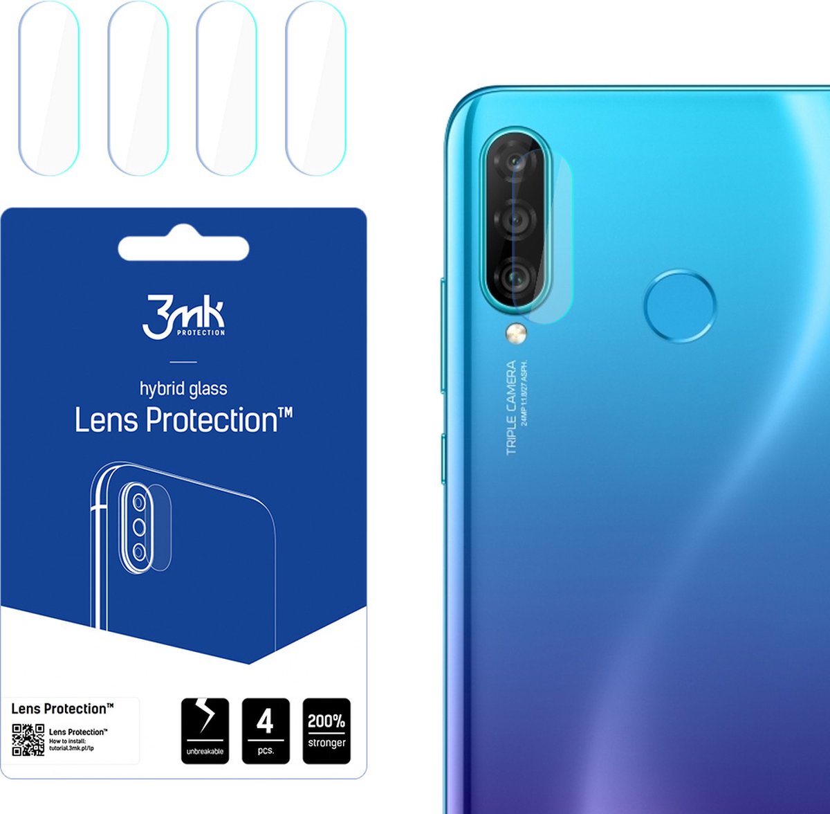 Huawei P30 Lite - 3mk Lens Protection