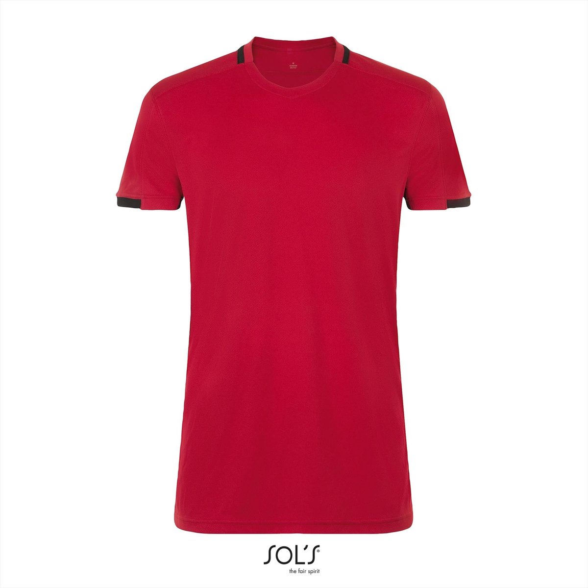 SOL'S Classico Contrast Shirt LT01717 - Red/Black - S