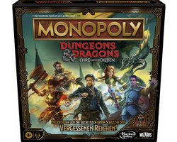 Dungeons & Dragons: Honor Among Thieves Monopoly - bordspel - Engelstalige uitgave