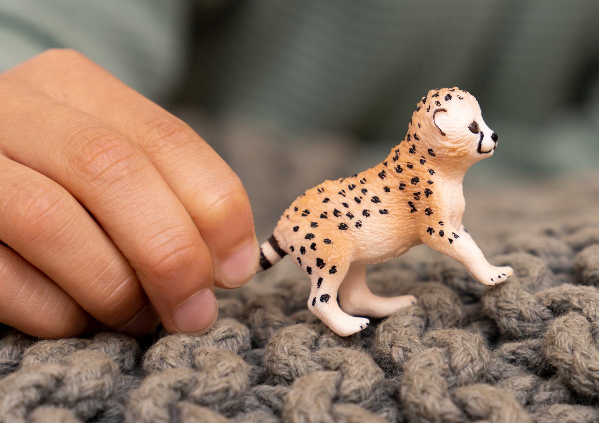 schleich WILD LIFE - Jachtluipaardwelpje - 14866 — afbeelding 7