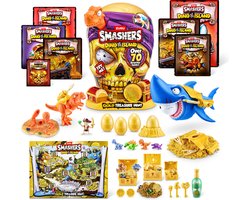 Smashers Dino Island Reuzenschedel Goud - Oranje Dino van ZURU