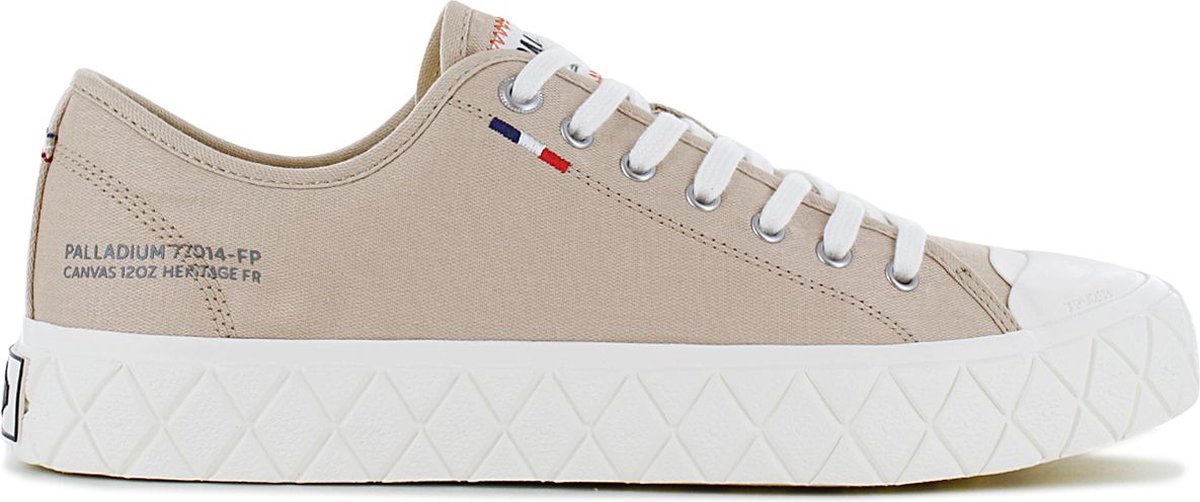 PALLADIUM Palla ACE CVS Heren Sneakers Schoenen Canvas 77014-278-M Beige
