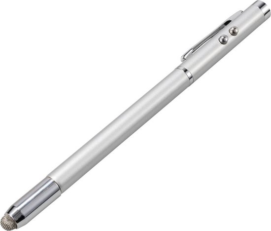 Renkforce Pointeur laser, stylet, stylo à bille, lampe de poche LED, baguette de pointage Couleur du laser: rouge