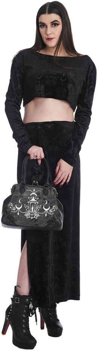 Banned - Chandelier Lange rok - L - Zwart