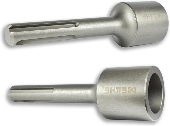 Foto: 325 x 45 x 160 mm professionele grondspijkerboor voor diepe aardstaven jack hammer picket post driver sds max