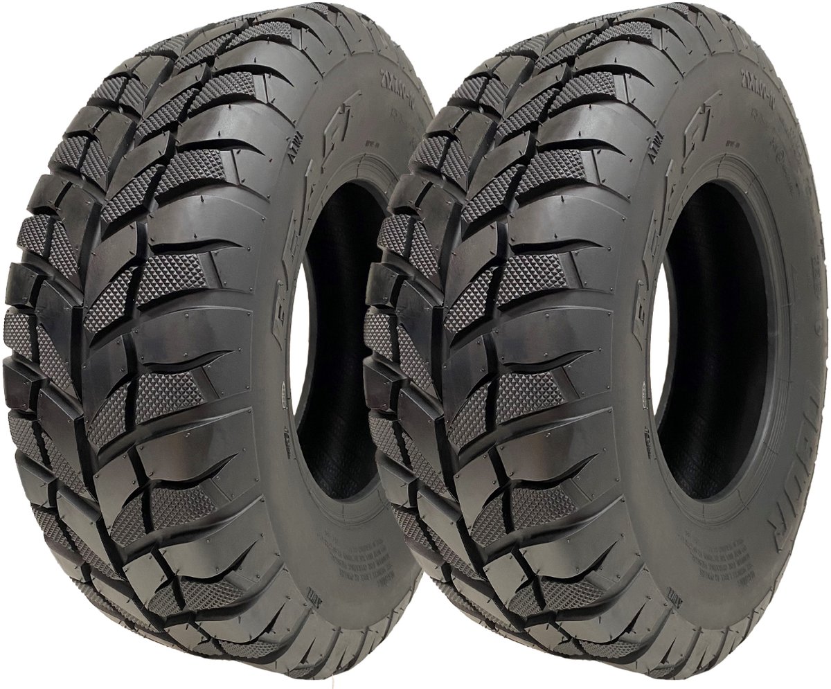 21x7.00-10 (175/75-10) OBOR Beast 6-laags tubeless voorband, goedgekeurd voor de openbare weg (set van 2)