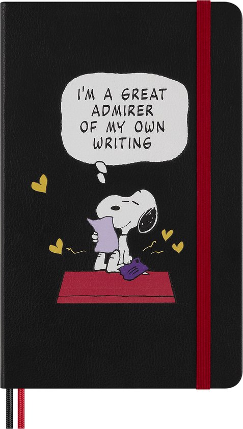 Moleskine Limited Edition - Peanuts - Notitieboek - Large (13x21cm) Gelinieerd - Snoopy Admirer