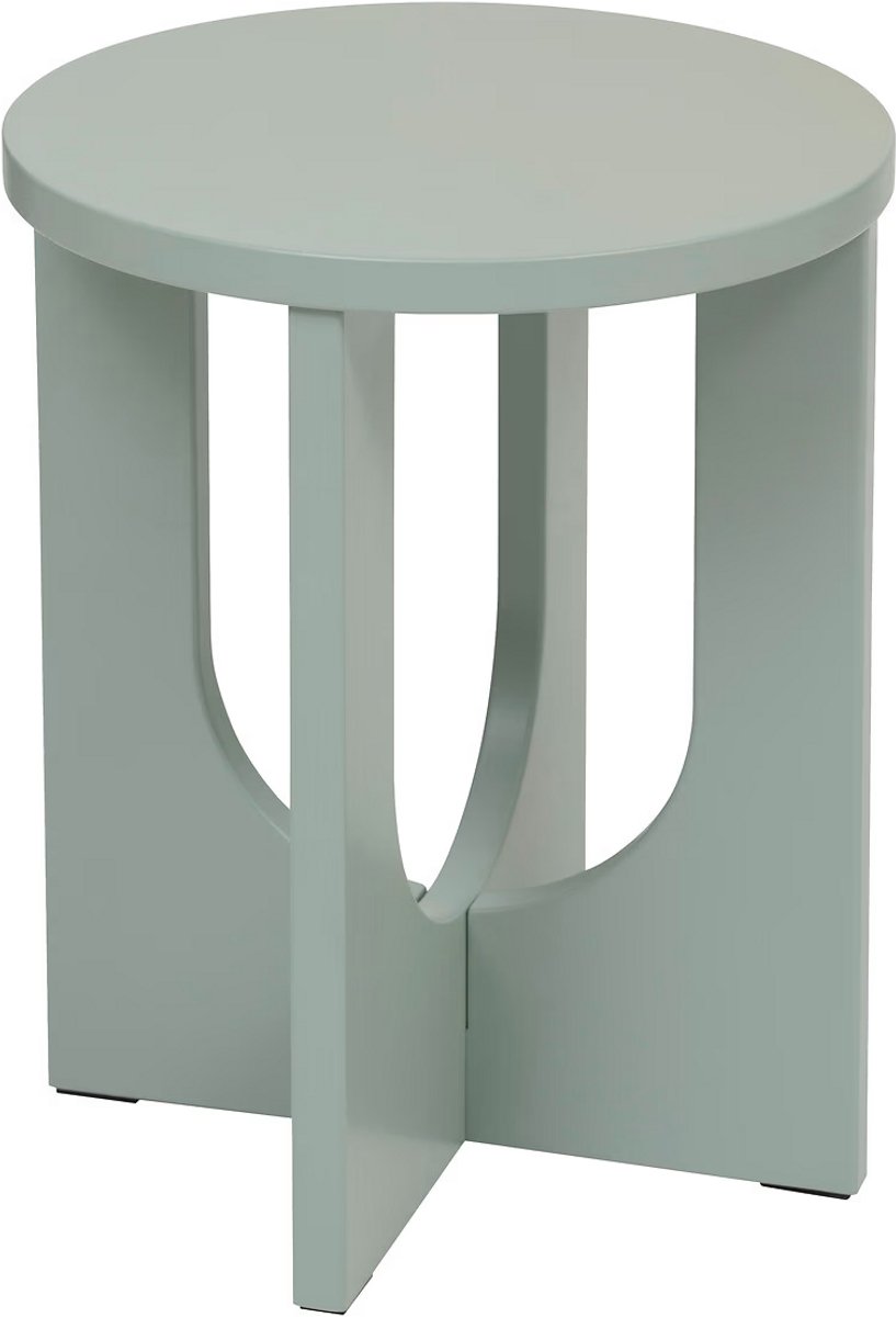 Atmosphera Bijzettafel Bloom - Ø40xH51cm - Patinagroen