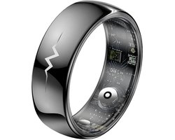 WizBay Premium Select® FlashSense Smart Ring – Glucose & ECG Meting – Gesture – Hypoallergeen – Waterdicht IP68 – Dames & Heren – Oplaadcase – Slaap, O2, Bloeddruk, Hartslag & Sportmonitoring - Zwart #10