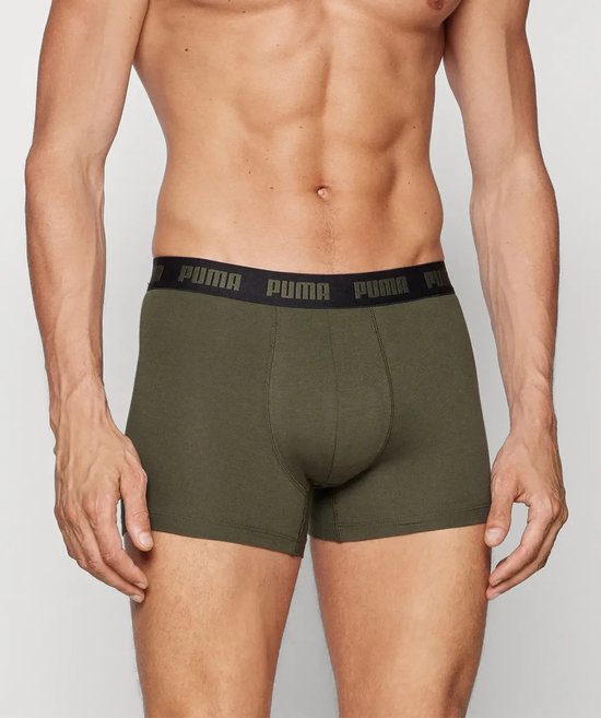 Lot de 3 boxers Puma pour homme - Sous-vêtements en coton pour homme - Sous-vêtements L - Zwart