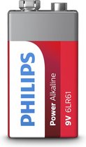 Philips Power Alkaline Batterij 6LR61P1B/05