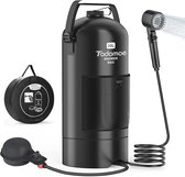 WADEO Draagbare Campingdouche, [6000mAh] Oplaadbare Batterij Douchepomp, Buitendouche Set voor Reizen, Strand, Huisdier, Camper, Noodgevallen