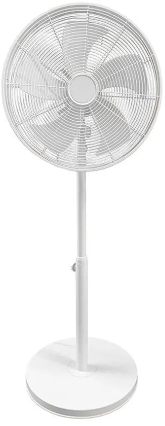Excellent Electrics staande ventilator 50W, 3 snelheden, automatisch roteren, wit, voor grote kamers