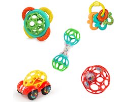 Oball cadeauset soothers & shakers - Oball - vanaf 0 maanden