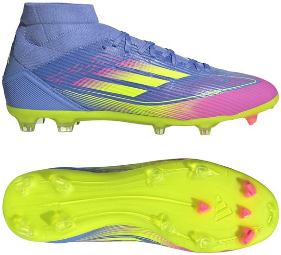 ADIDAS - f50 league fg/mg mid - Voetbal schoen firm ground heren - Blauw