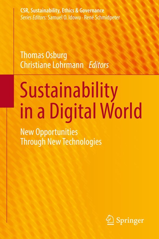 Sustainability in a Digital World - cover