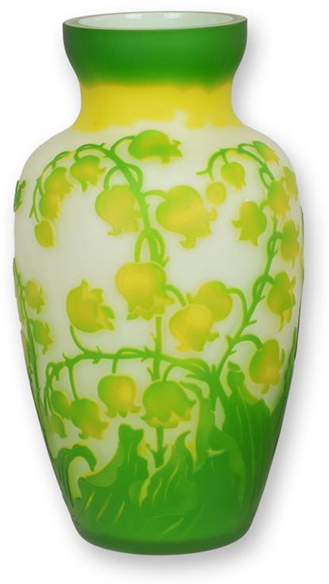 Vaas - "Adam's Needle" - Cameo Glas - 23,7 cm hoog
