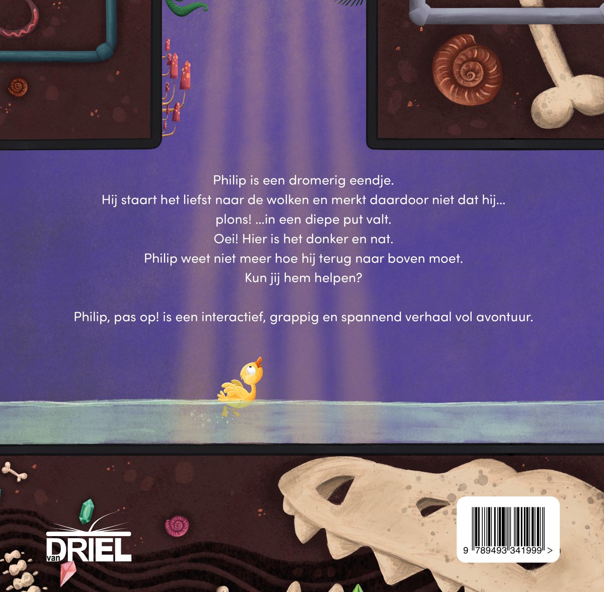 Philip, pas op! - back cover