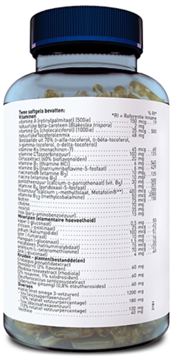 Goedkoopste 2x Orthica Multi 50 120 softgels