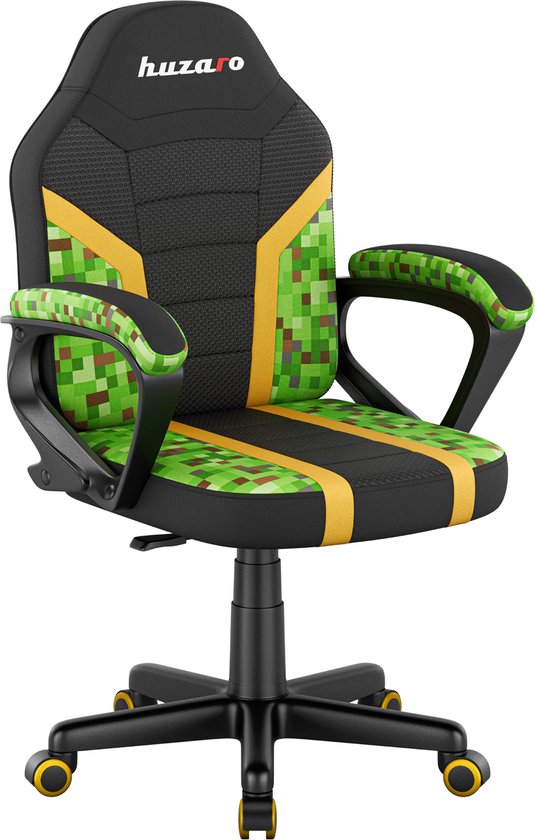 Huzaro Ranger 1.0 Gamestoel Kinderen Zwart Veelkleurig - Huzaro - €105,50