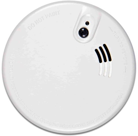 Firex KF20 4973 Rookmelder 230v 3-pack - 3 Rookmelders - Met 10 jaar SAVS 9v back-up batterij - Aansluiten op lichtnet - Voldoet aan bouwbesluit NEN2555 norm - Stroomnet brandmelder met 10jr lithium backup accu