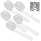 Generic Lot de 50 protections jetables pour col de chemise, bonnets, doublures, faciles à décoller et à coller, absorbantes, invisibles, protège- col de chemise, protection du cou, S