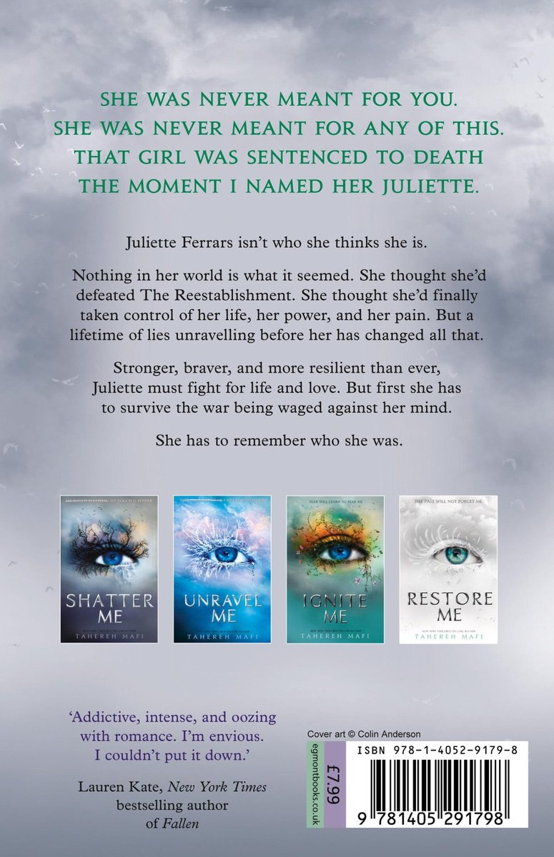 ISBN Defy Me, enfants & adolescents, Anglais, 368 pages - back cover